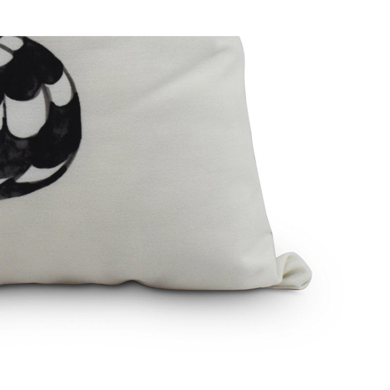 Housse et insert de coussin carré Witches Brew, 16 po x 16 po, Blanc