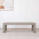 Linzy Modern Wood Bench