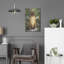 «Siamese Cat In Rock Garden (Front)» par Gale Pitt, art mural en métal, 16 po x 24 po-79675977