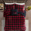 Édredon double avec envers et look chic pour le lit, luxueux-120469494-120469489