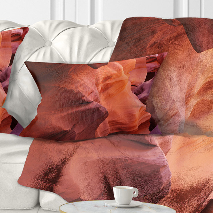 Coussin lombaire à paysage magique Canyon Antelope