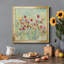 Summer Tulips - Reproduction d'art sur toile encadrée-1195450917-1195450916
