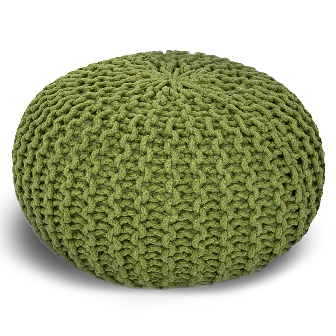 Pouf Strickhocker Bianaca