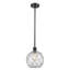 Luminaire suspendu en forme de globe à 1 lumière avec accents en corde Tobey-1127875319-1127904781-1127875312