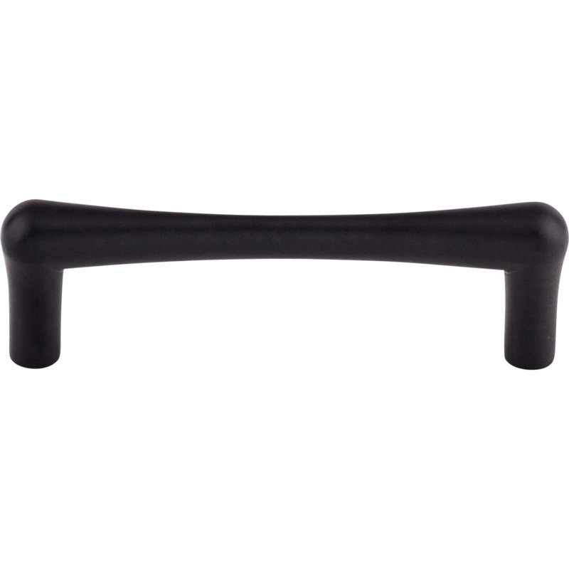 Brookline Bar pull, Flat Black, 3 3/4" Center to Center
