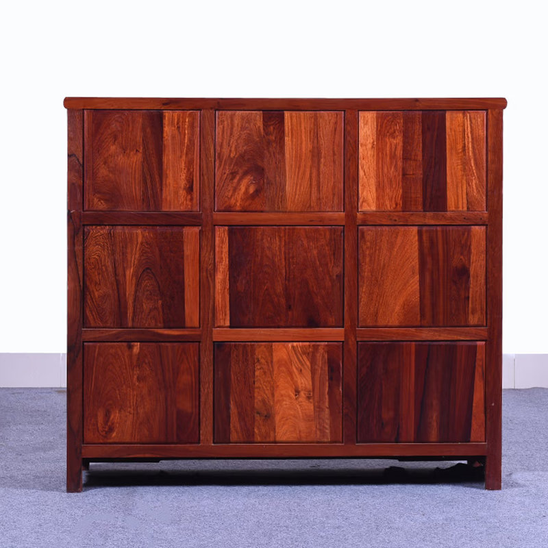 Solid wood high quality storage shoe cabinet