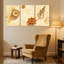 «Fashion Compass Map Ship Wheel Sextant», ensemble de 3 impressions sur toile-2102097468