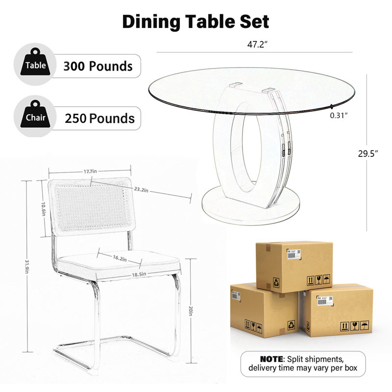 Ensemble de salle à manger moderne à piédestal pour 4-6 personnes, Vert olive, 5, Blanc, argent