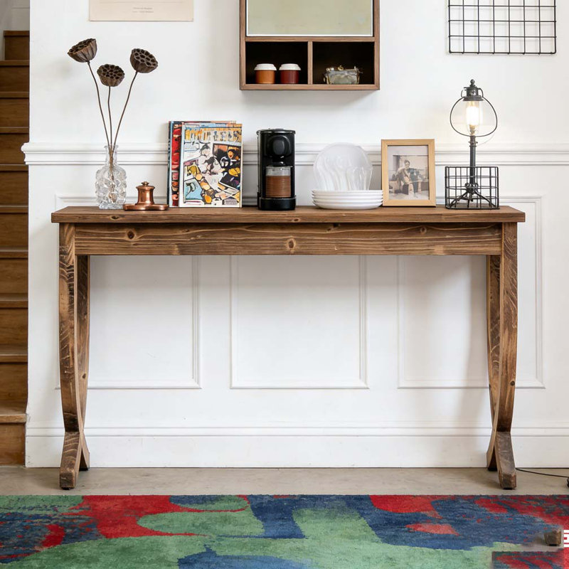 Rustic Style Entryway Table,Console Table