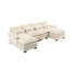 Canapé modulaire en U en chenille avec canapé de salon modulaire en U