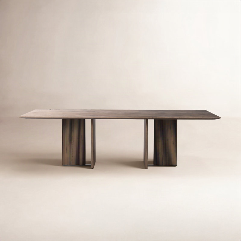 Leo Solid Oak Dining Table