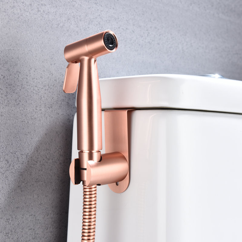 Siège de bidet allongé à la main, Or brossé