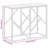 Idolah 35.4'' Solid Wood Top Console Table