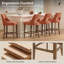 Ensemble de 2 tabourets de bar