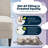 Serta Copenhagen Slipper Chair, Tufted Backrest, Sinuous Spring Seat Cushion, Polyester Fabric-306369853