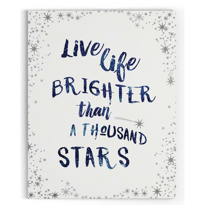 " A Thousand Stars ", 16" H x 20" W x 1.5" D