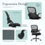 Ensemble de bureau: bureau électrique debout et chaise de bureau en filet-784136947