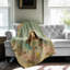 Colorful Waltz - couverture en sherpa de qualité supérieure - reproduction d'art luxueuse-97349963