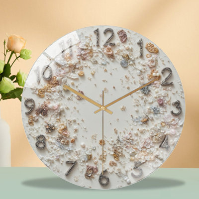 Horloge murale avec horloge murale 12 po
