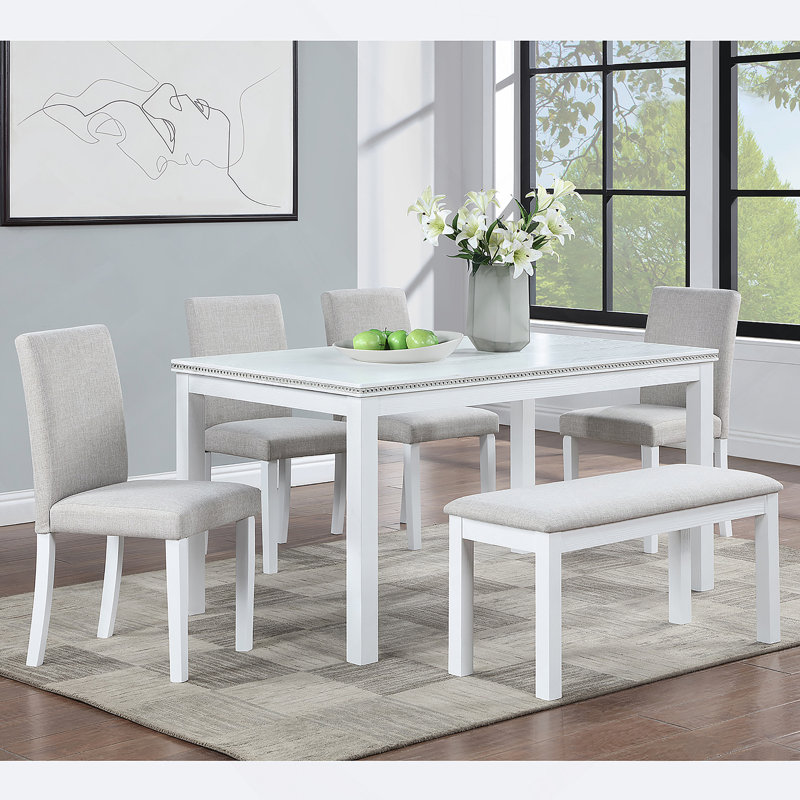 6 Pieces Dining Table Sets