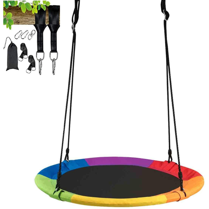 Freeport Park Noam Web / Saucer Swing Swing Seat with Mounting Hangers