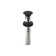 Kallista Foundations Matte Black European Soft Touch Drain
