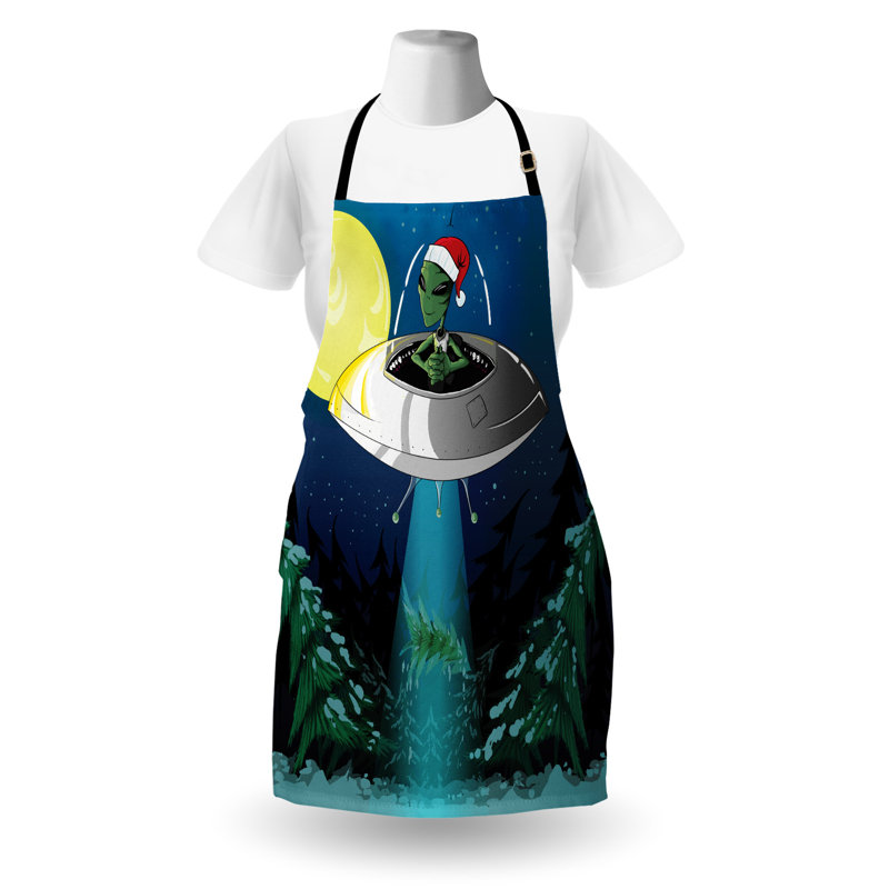 Christmas No Pattern Bib Apron