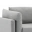 Fauteuil surdimensionné moderne de 50 po de large avec tabouret de repose-pieds-114308770