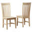 Chaise en bois massif Maner