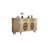 Side Cabinet Roman Ancient Style Entrance Cabinet 63'' Sideboard-98761029