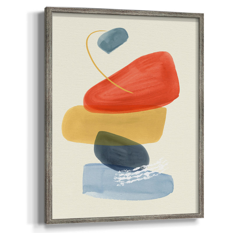 Bright Color Bundle II Framed Print - Solid Wood, 11" H x 9" W