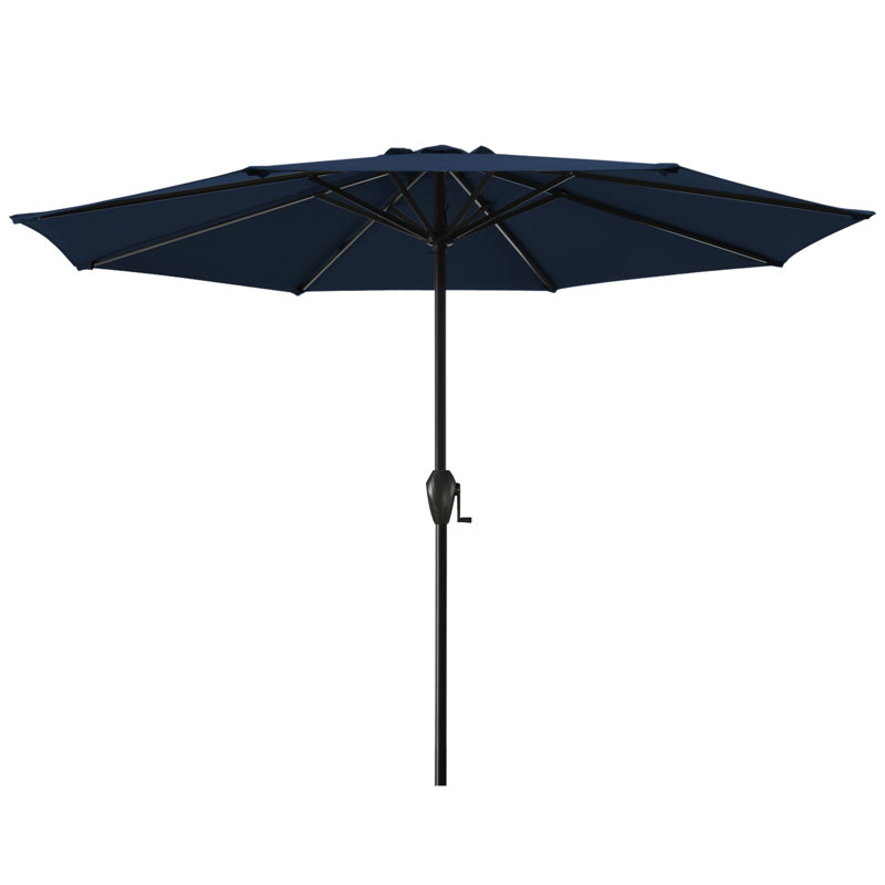 Parasol de marché 11 pi Myhand, Bleu marine
