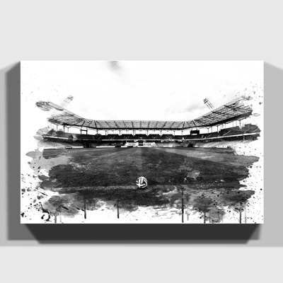 Football Pitch Ball - Wall Art