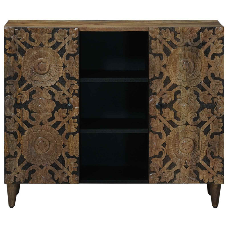 90cm Solid Wood Sideboard
