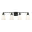 Luminaire pour meuble-lavabo de salle de bain 4 lumières Meridian-8656210