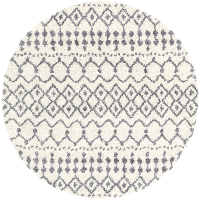 Shiloh Geometric Indoor Rug, Round 6'7"