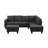 Halid Wide Sofa & Chaise with Ottoman-1571242442-1589846993