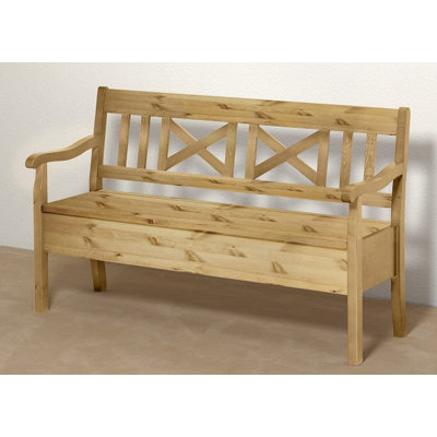 Polebridge Solid Wood Storage Bench