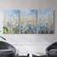 Floral Study Series V - Ensemble de toiles tendues avec châssis Premium - Prêt à être accroché-102399653