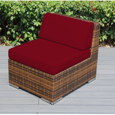 Chaise de patio avec coussins Billyjo