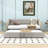 Upholstered Daybed with Twin Pop-Up Trundle, Space-Saving Design-458544106