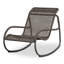 Chaise berçante d'extérieur Lyra - brun