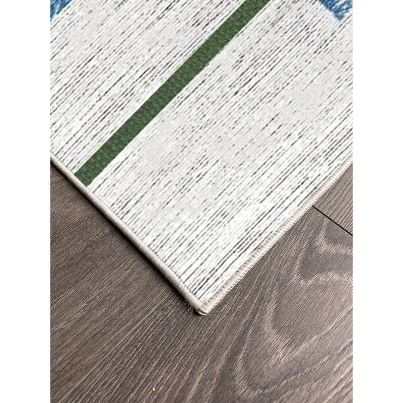 Tapis en coton Reanna, Carré 2 pi 7 po