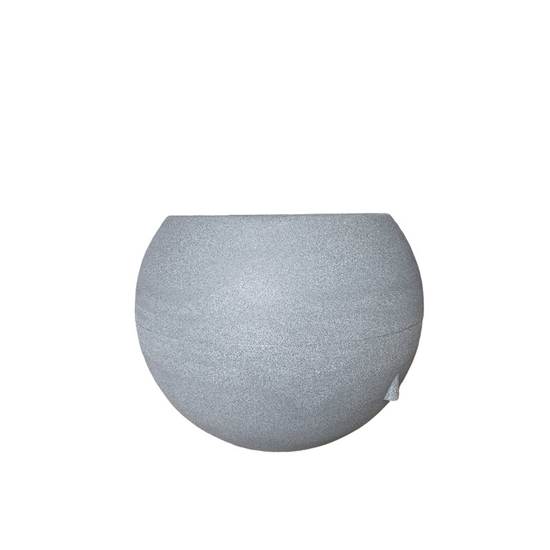 Pot à fleurs Nhuong, Gris, H 17,12 po x l 21,5 po x P 21,5 po