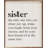 Sister The Only One White-1753772613