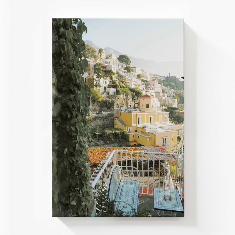 «Tranquil Terrace», reproduction sur toile, H 54 po x l 36 po x P 1,25 po, Stretched Canvas