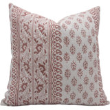 Linen Lumbar Indoor/Outdoor Pillow Cover