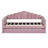 Twin Upholstered Daybed with Trundle, Velvet Sofa Bed with USB Ports, Storage Pockets, No Box Spring Needed,Pink-118775528