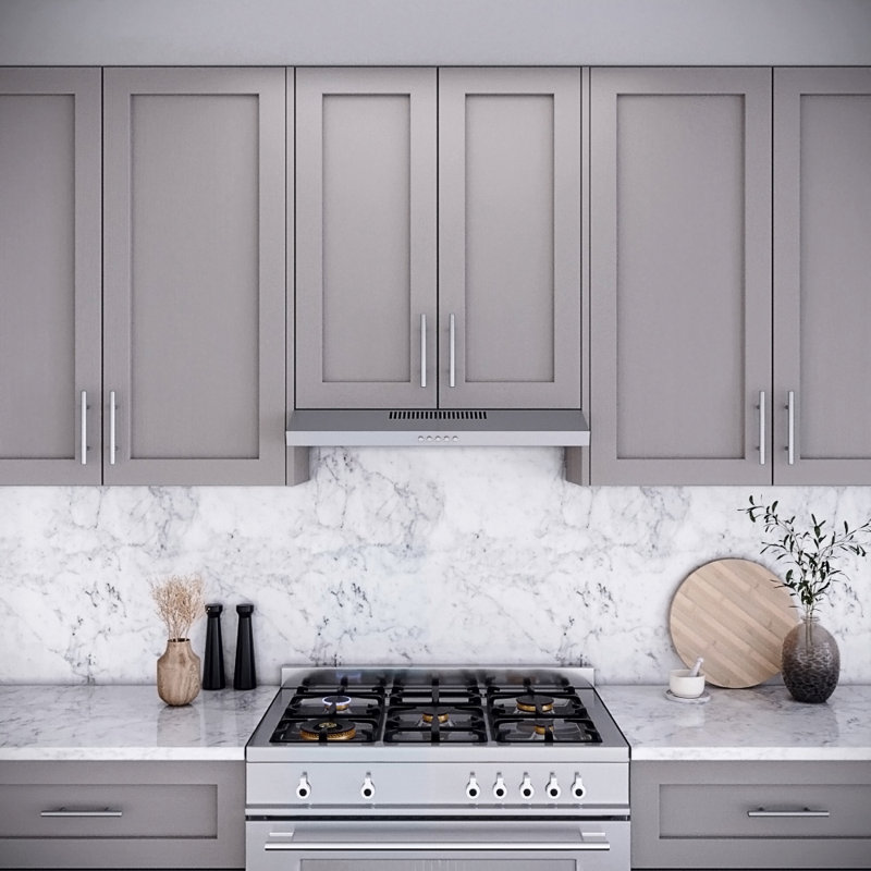Streamline 30-Inch Stainless Steel Under Cabinet Range Hood with Charcoal Filter