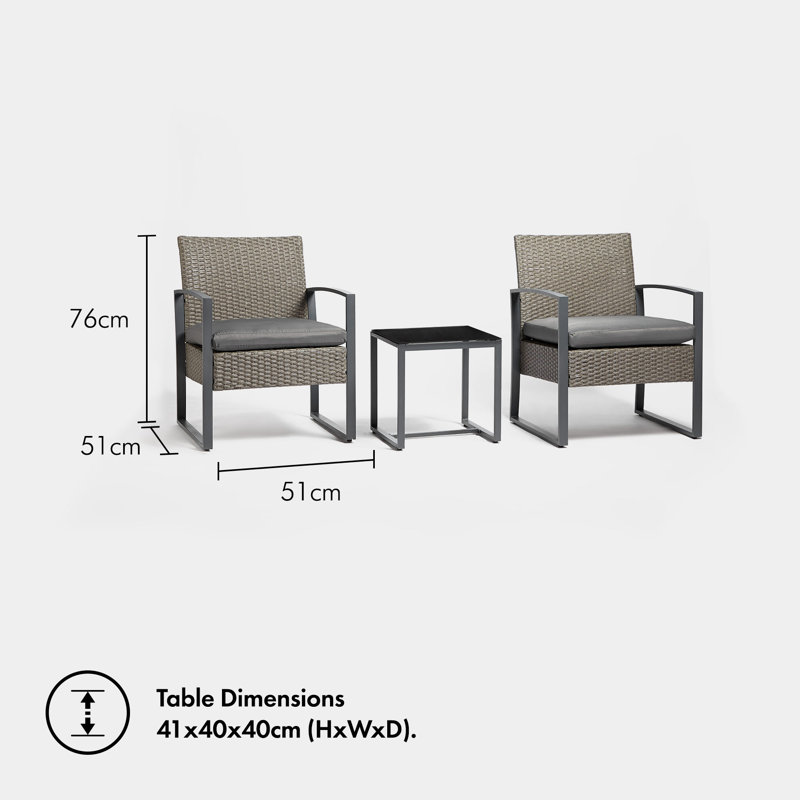 Rattan 2 - Person Seating Group